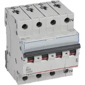 Legrand 404138 TX3 LS 404138Schalter B10A 3P+N 10kA 4M