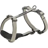 Trixie CityStyle H-Geschirr - hellgrau - 42–60 cm/15 mm
