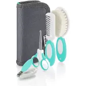 Reer BabyCare Pflegeset, 5-tlg., Nagelschere, Nagelknipser, Bürste, Kamm 5 St