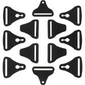 Leatt Buckle Kit C-Frame Carbon Pair
