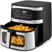 Grunkel Maxisteelfryer/2200w/capacidad 9l Heißluftfritteuse