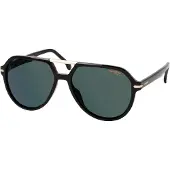 Carrera 315/S Herren-Sonnenbrille Vollrand Pilot Kunststoff-Gestell, schwarz