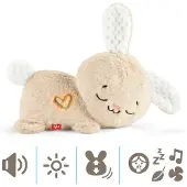Fisher-Price Kuscheltier m. Ton/Licht - 25 cm - Soothe & Settle - - One Size - Kuscheltiere