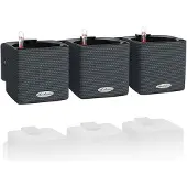 Lechuza 'Green Wall Home Kit Color', schiefergrau, ca. 48 x 15 x H 14 cm