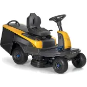 Stiga Akku-Aufsitzmäher Swift 372e inkl. 4 x 5 Ah Akkus, Ladegerät, Mulchkit