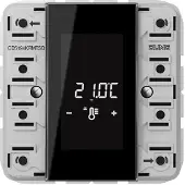 JUNG CD5194KRMTSD KNX Kompakt-Raumcontroller-Modul, 4fach, F50, Serie CD CD 5194 KRM TS D
