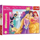 Trefl Disney Prinzessinnen Glitter Puzzle 100 Teile