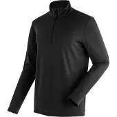 Maier Sports Fleecepullover "Felix", Herren Fleece, funktioneller Midlayer, Half-Zip, Regular Fit