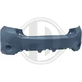 Diederichs Stoßfänger 6619155 hinten für TOYOTA