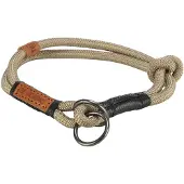 Trixie Be Nordic Halsband Hond Half-Slip Zand / Zwart