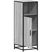 vidaXL Badschrank Grau Sonoma 35x37,5x100 cm Holzwerkstoff