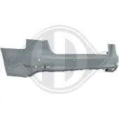 Diederichs Stoßfänger 1020656 hinten für Audi
