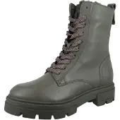 Mjus Weiblich Stiefel Kaltf., Schnuer Sportb anthrazit grau 215-22-00014