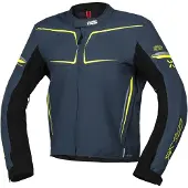 IXS TS-Pro ST+ Wasserdichte Blau Neon Gelb Motorrad Textiljacke Größe L