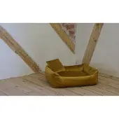 Silvio Design Rohrschneider RS 22239.114 Kuschelsofa Samt senf Gr.1 – Haustiermöbel
