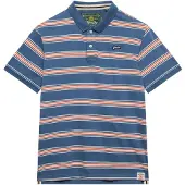 Superdry Vintage Stripe Kurzarm-poloshirt