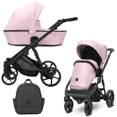 Kunert Kinderwagen Arizo 2in1 – Farbe: Baby Pink Eco