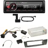 Pioneer MVH-130DAB Digitalradio USB Einbauset für BMW E90 E91 E92 E93