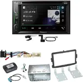 Pioneer AVH-A3200DAB Bluetooth Digitalradio Einbauset für Dacia Dokker Sandero