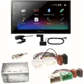 Pioneer DMH-A340DAB Digitalradio Bluetooth Einbauset für Volvo S40 V40 850