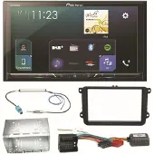 Pioneer SPH-DA230DAB Bluetooth USB Einbauset für Beetle Jetta Sharan Tiguan T5