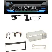 JVC KD-DB922BT Bluetooth Digitalradio USB CD Einbauset für Skoda Fabia 6Y