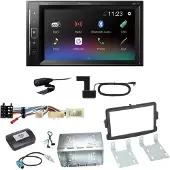 Pioneer DMH-A240DAB USB Bluetooth DAB+ MP3 Einbauset für Renault Trafic 3