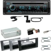 Kenwood KDC-BT740DAB Digitalradio Einbauset für Ford Kuga Fusion Galaxy S-Max