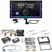 JVC KW-DB95BT Bluetooth Digitalradio Einbauset für Audi TT 8J