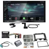 Kenwood DNX-5190DABS Navi CarPlay Einbauset für Mercedes Sprinter W906 Crafter