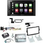 Pioneer AVH-Z3200DAB Bluetooth MP3 USB DAB+ Einbauset für Renault Captur Master