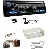JVC KD-DB912BT Digitalradio Bluetooth Einbauset für Mercedes A C M Klasse
