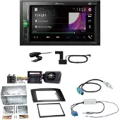 Pioneer DMH-A3300DAB USB DAB+ MP3 Digitalradio Einbauset für Mercedes ML W164
