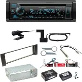 Kenwood KDC-BT950DAB Bluetooth Digitalradio CD Einbauset für Audi A4 B6 B7