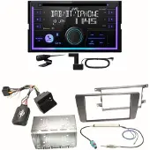 JVC KW-DB95BT Bluetooth Digitalradio Einbauset für Skoda Octavia 2 Yeti 5L