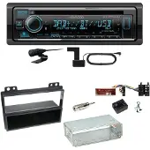 Kenwood KDC-BT740DAB Digitalradio Bluetooth Einbauset für Ford Fusion Fiesta