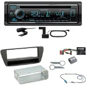 Kenwood KDC-BT740DAB Digitalradio Bluetooth Einbauset für Audi Q3 8U