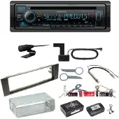 Kenwood KDC-BT950DAB Bluetooth Digitalradio CD Einbauset für Audi A3 8P 8PA