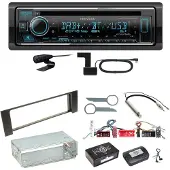 Kenwood KDC-BT740DAB Digitalradio Bluetooth Einbauset für Audi A4 B6 B7