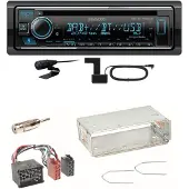 Kenwood KDC-BT740DAB Digitalradio Bluetooth Einbauset für BMW E30 E34 E32