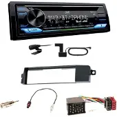 JVC KD-DB912BT Digitalradio Bluetooth Einbauset für BMW 3er E46