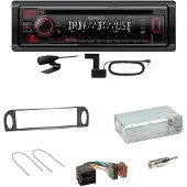 Kenwood KDC-BT450DAB Bluetooth Digitalradio Einbauset für Citroen C5 bis 07/2004