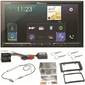 Pioneer SPH-DA230DAB Bluetooth USB Einbauset für T5 2003-2015 Multivan