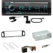 Kenwood KMM-BT508DAB Bluetooth Digitalradio Einbauset für Citroen C5 bis 07/2004