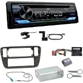 JVC KD-DB912BT Digitalradio Bluetooth Einbauset für Up Seat Mii Skoda Citigo