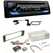 JVC KD-DB912BT Digitalradio Bluetooth Einbauset für Audi A3 8L A6 4B