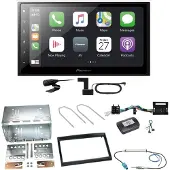 Pioneer SPH-DA250DAB Bluetooth DAB+ Einbauset für Citroen C2 C3 Berlingo Jumpy