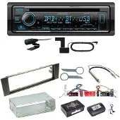 Kenwood KDC-BT740DAB Digitalradio Bluetooth Einbauset für Audi A3 8P 8PA