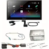 Pioneer DMH-A340DAB Digitalradio Bluetooth Einbauset für Fox Polo 9N3