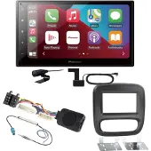 Pioneer SPH-DA160DAB USB DAB+ CarPlay Android Auto Einbauset für Nissan NV300